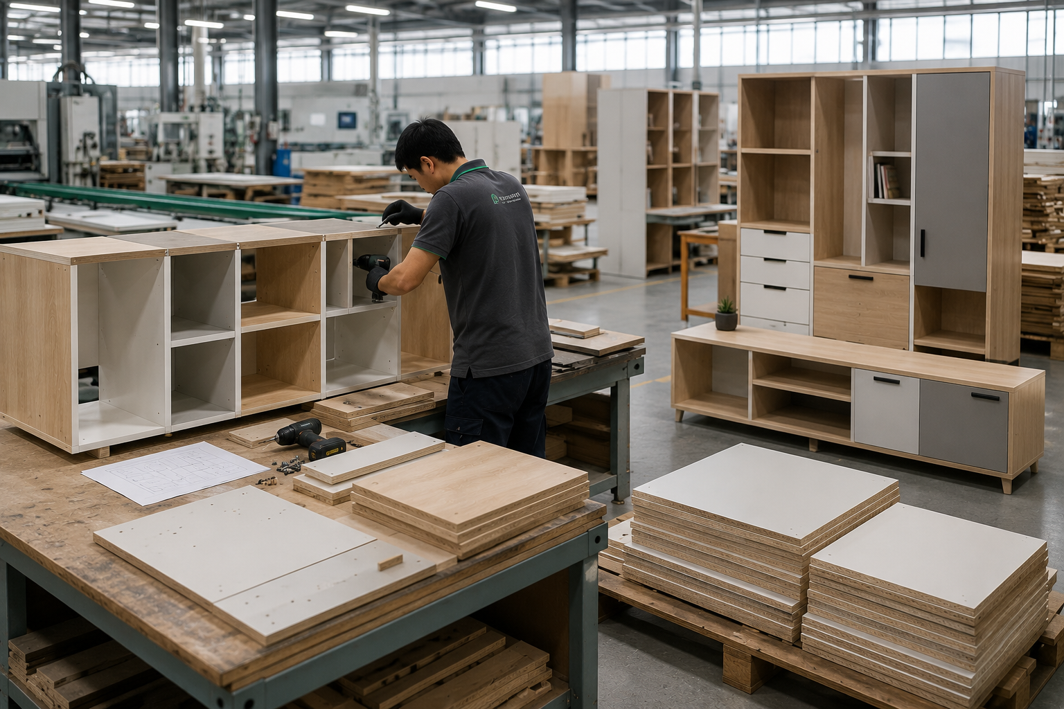 Modular furniture manufacturing